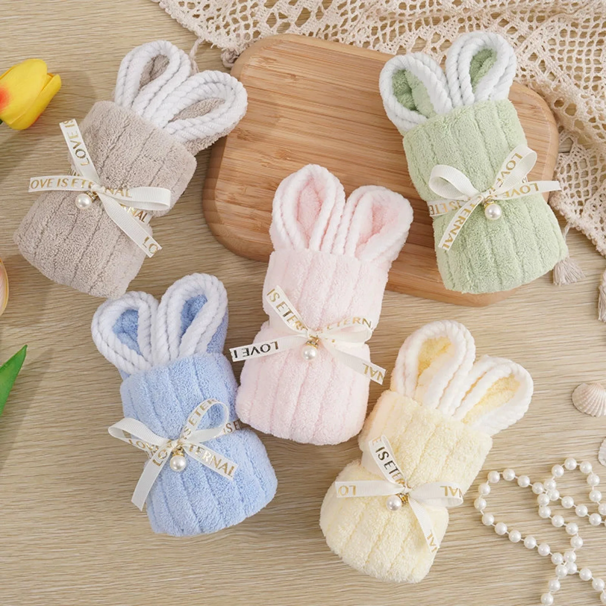Small Rabbit Shaped Towel Gift thumbnail 5