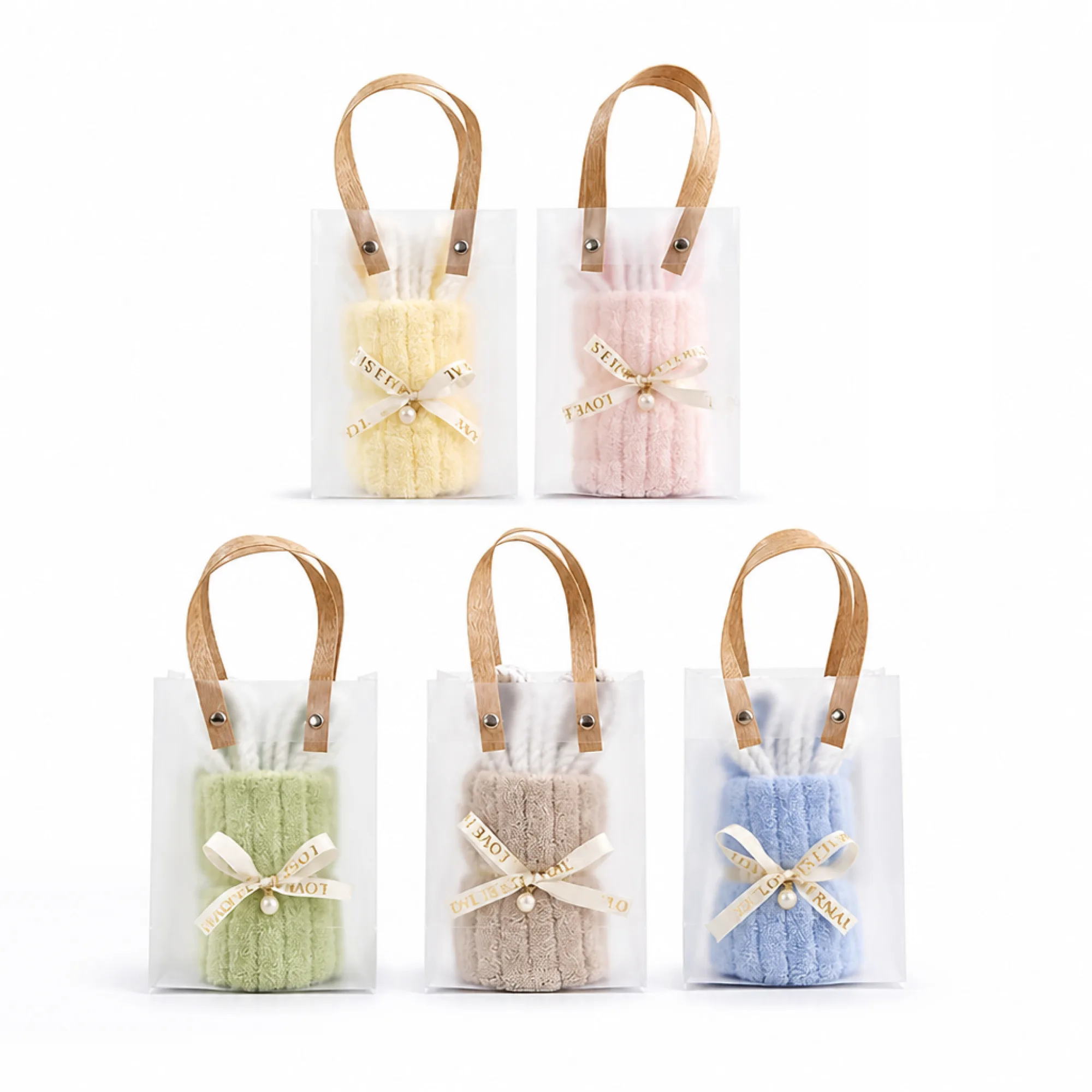 Small Rabbit Shaped Towel Gift