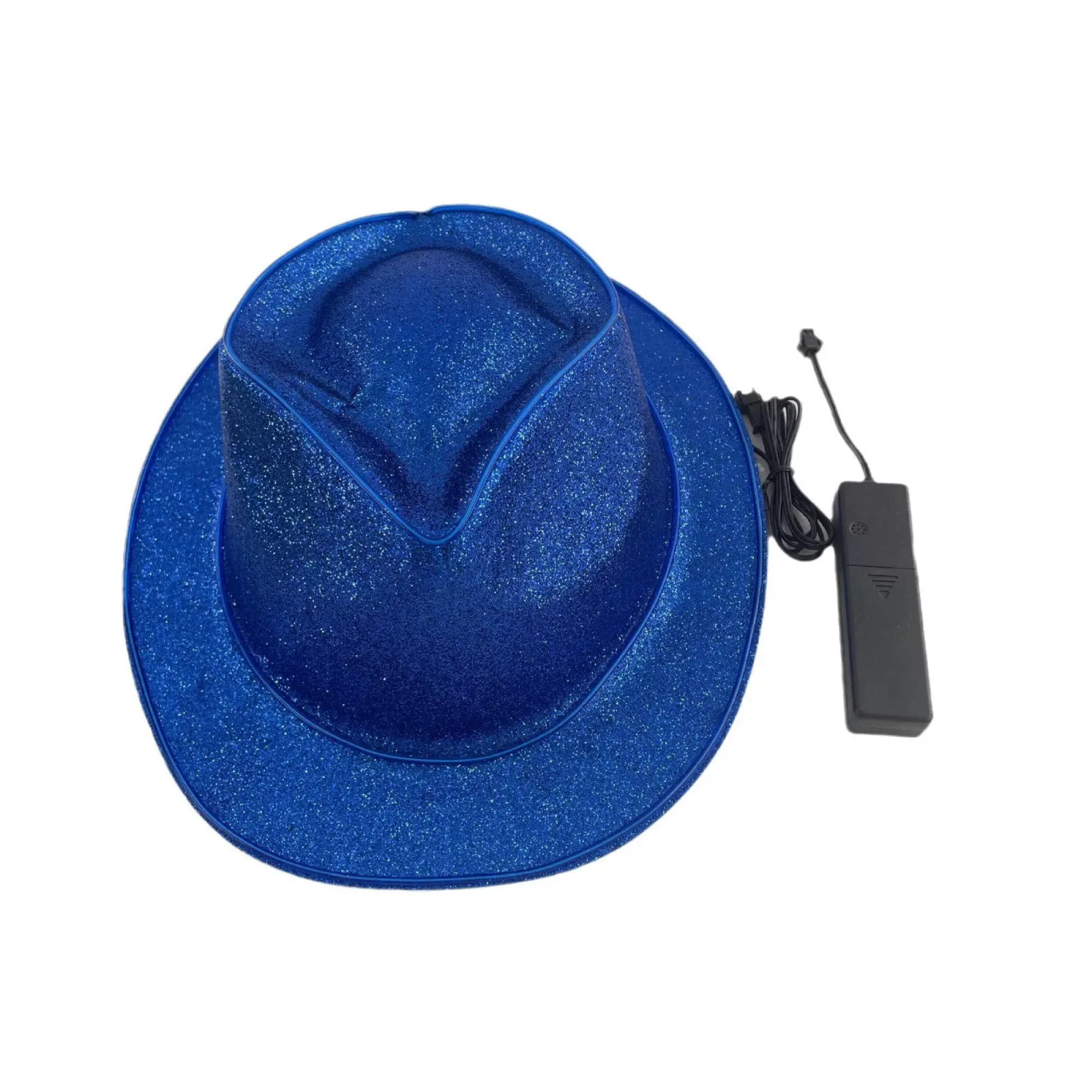 LED Lighted Cowboy Hat with Glitter Finish thumbnail 12