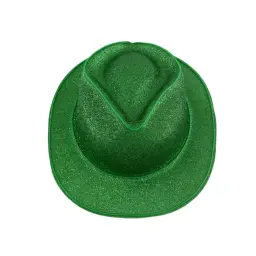 LED Lighted Cowboy Hat with Glitter Finish thumbnail 11