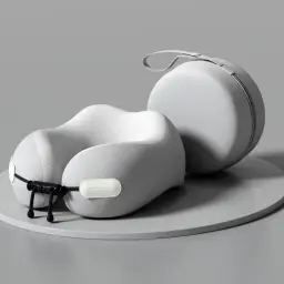 U-Shaped Memory Foam Travel Neck Pillow thumbnail 7