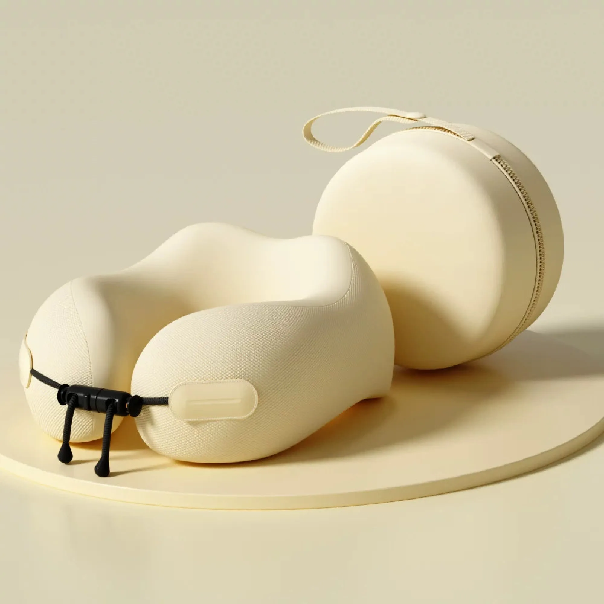U-Shaped Memory Foam Travel Neck Pillow thumbnail 5