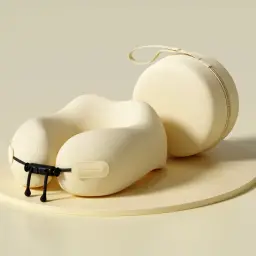 U-Shaped Memory Foam Travel Neck Pillow thumbnail 5