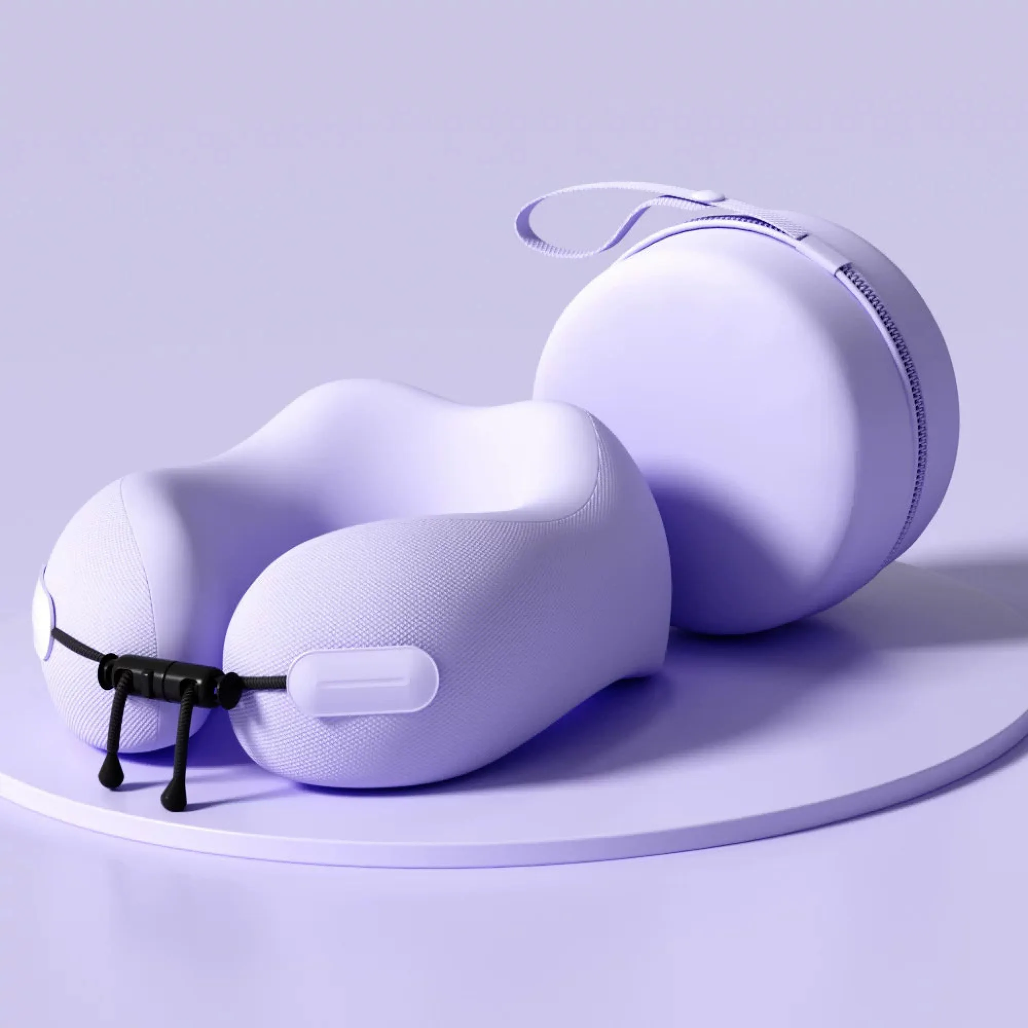 U-Shaped Memory Foam Travel Neck Pillow thumbnail 10