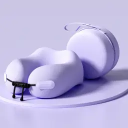 U-Shaped Memory Foam Travel Neck Pillow thumbnail 10