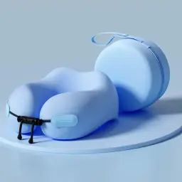 U-Shaped Memory Foam Travel Neck Pillow thumbnail 11