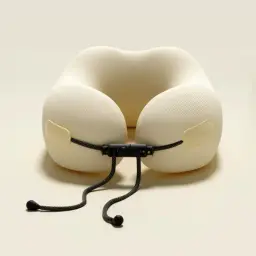 U-Shaped Memory Foam Travel Neck Pillow thumbnail 2