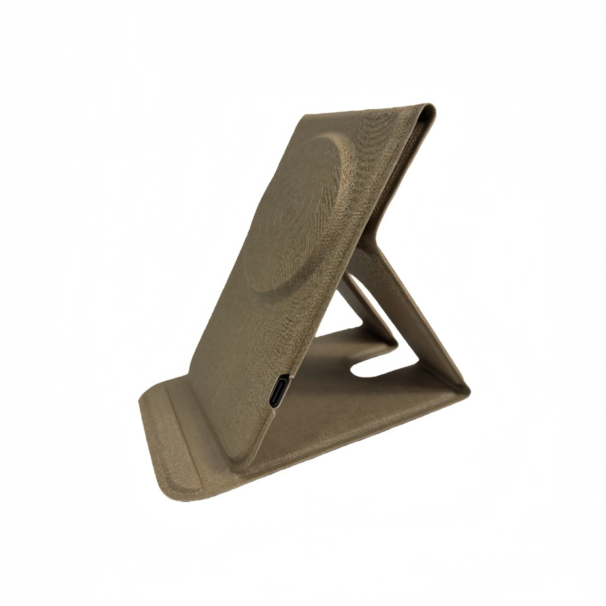 Foldable 15W Magnetic Wireless Charging Phone Stand thumbnail 5