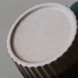 Ceramic Mug with Lid and Optional Nanmu Spoon thumbnail 5