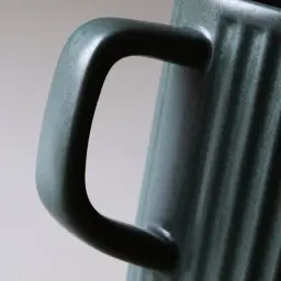 Ceramic Mug with Lid and Optional Nanmu Spoon thumbnail 6