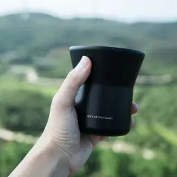Double-Wall Stainless Steel Coffee Cup with Open Mouth thumbnail 5