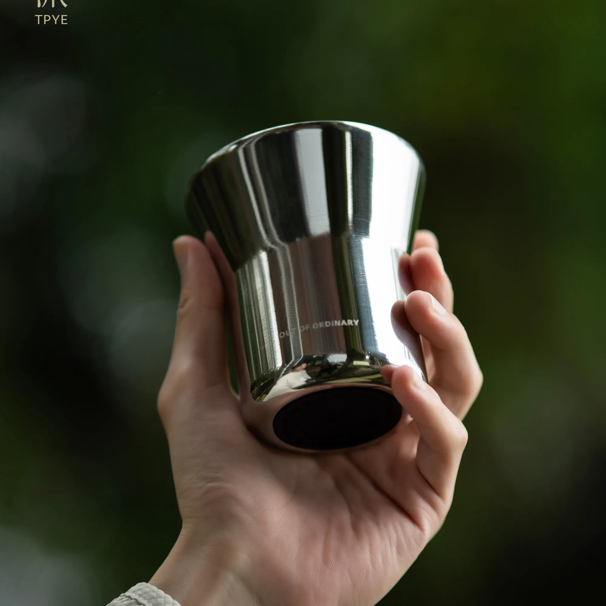 Double-Wall Stainless Steel Coffee Cup with Open Mouth thumbnail 5