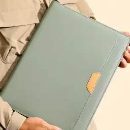 A4 PU Leather Multi-function Document Folder with Calculator Options thumbnail 7