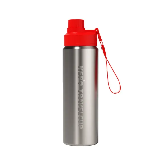 KEPO KC011 600ml Stainless Steel Insulated Sports Bottle with Pop-up Lid — alternate view 1