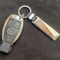 BMW 1364 Keychain with Carbon Fiber or Rosewood Insert thumbnail 6