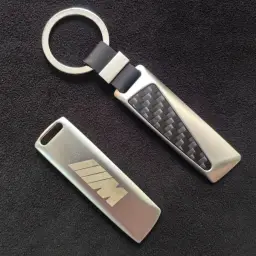 BMW 1364 Keychain with Carbon Fiber or Rosewood Insert thumbnail 9