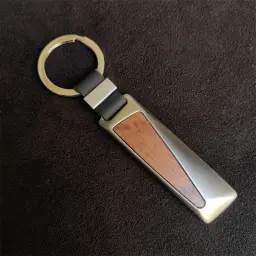 BMW 1364 Keychain with Carbon Fiber or Rosewood Insert thumbnail 4