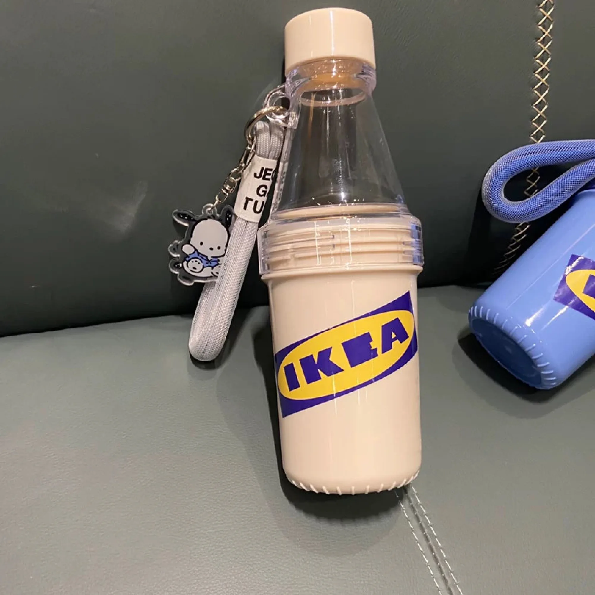 Portable Detachable Two-Section Water Bottle with Strap thumbnail 4
