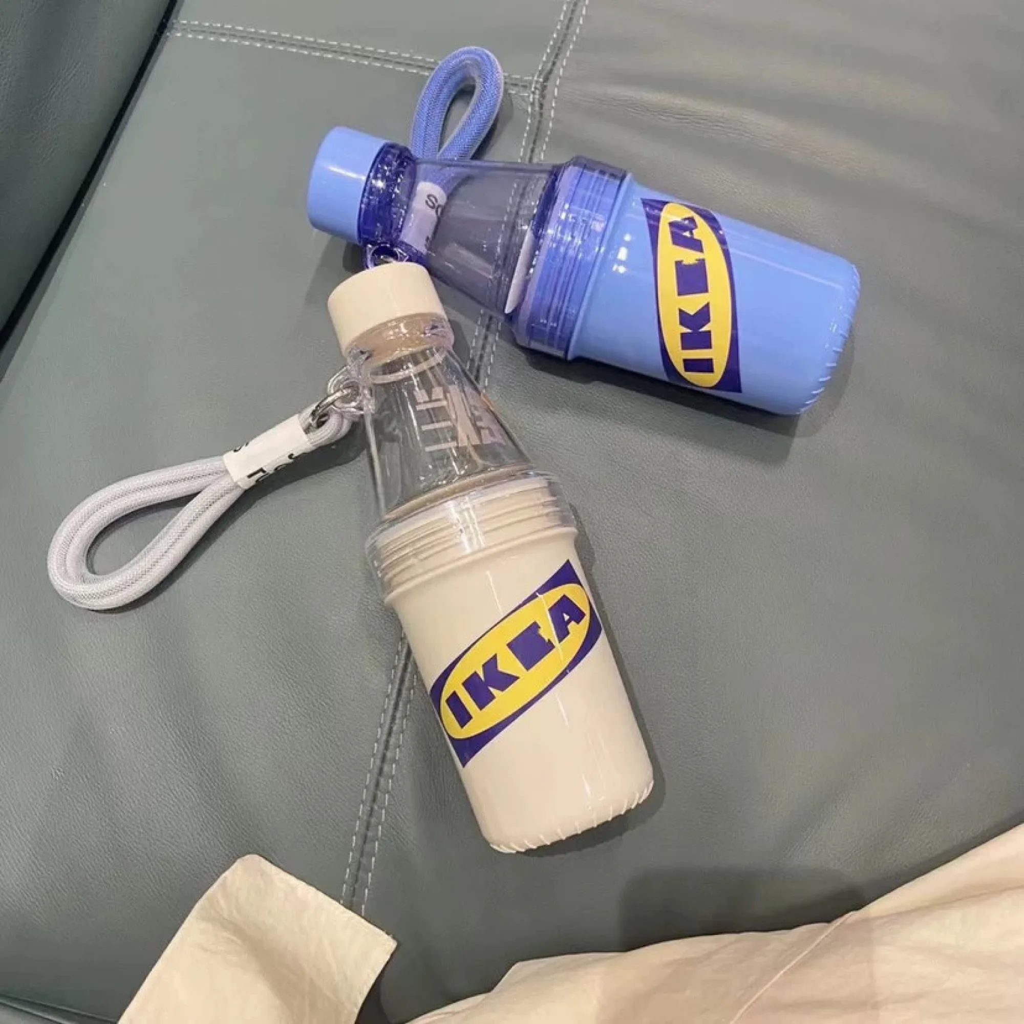 Portable Detachable Two-Section Water Bottle with Strap thumbnail 6
