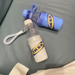 Portable Detachable Two-Section Water Bottle with Strap thumbnail 6