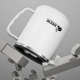 Stainless Steel Insulated Mug with Lid, 500ml thumbnail 4