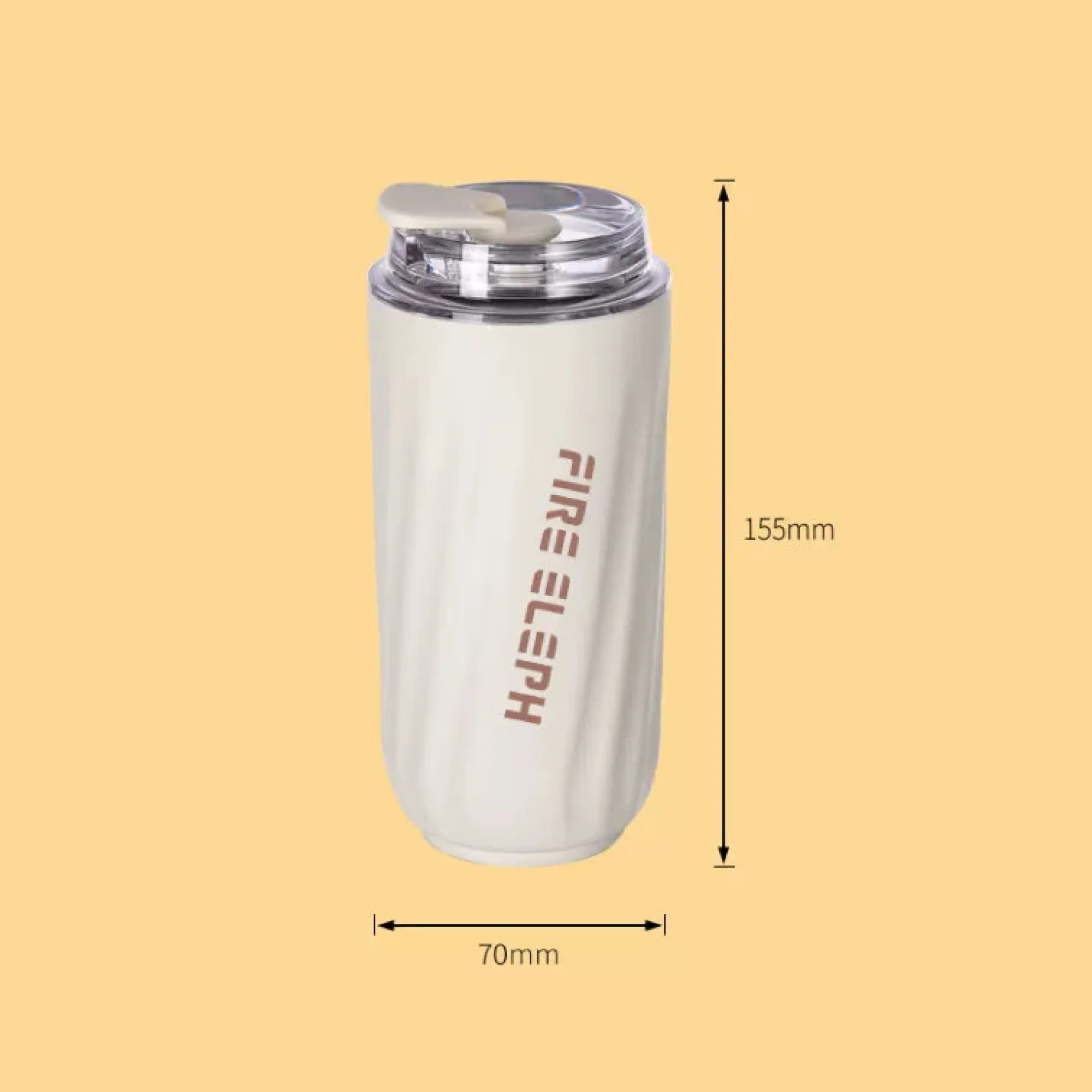 Portable Insulated Coffee Cup with 304 Stainless Steel Inner Tank thumbnail 6