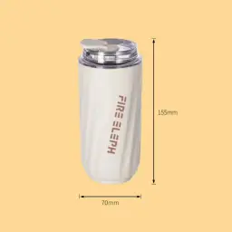 Portable Insulated Coffee Cup with 304 Stainless Steel Inner Tank thumbnail 6