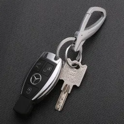 Jobon Zinc Alloy Double Ring Keychain thumbnail 4