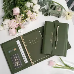 Yunben B11 Faux Leather Loose-leaf Notebook thumbnail 5