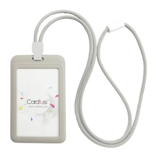 PP Card Holder with Round Lanyard