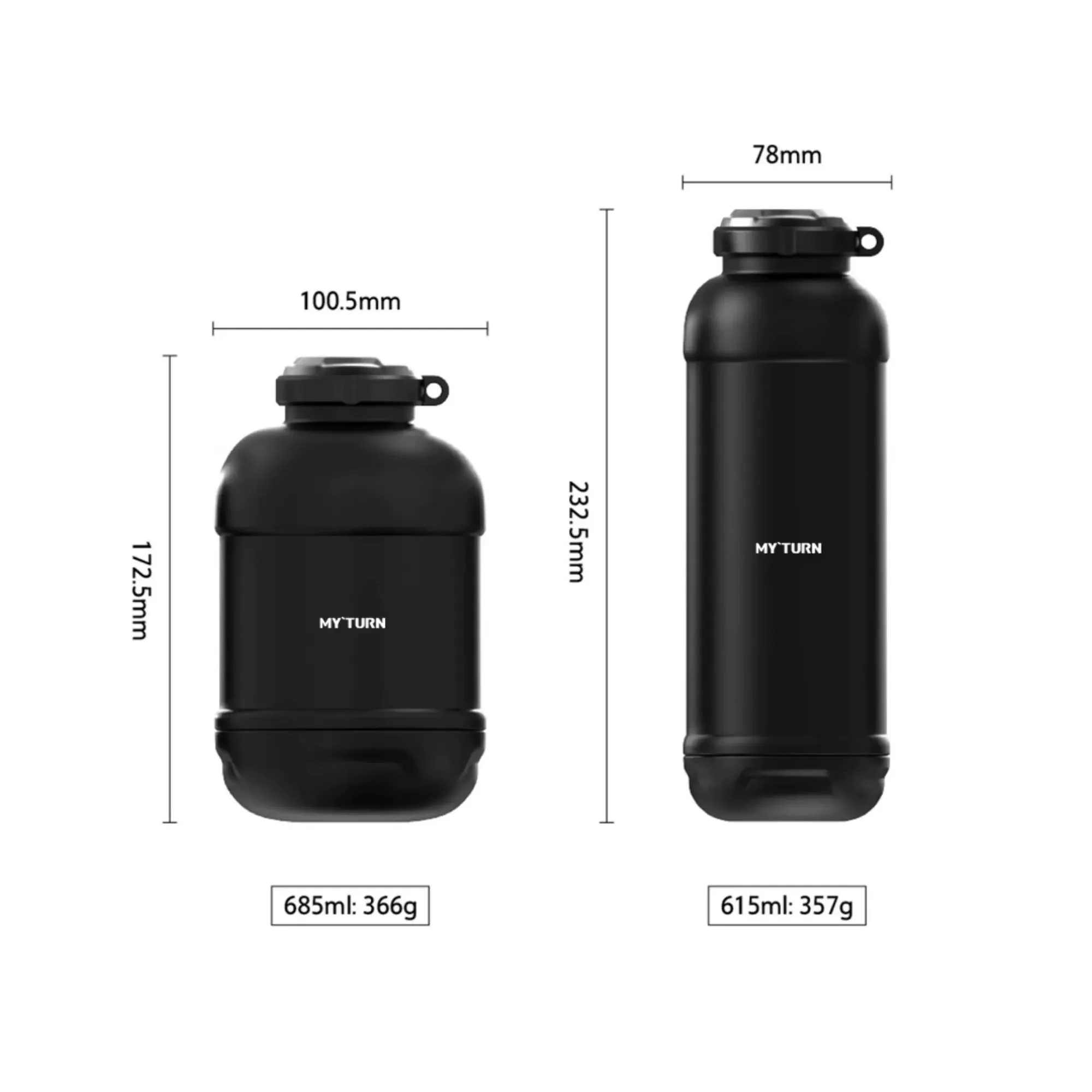 MYTURN N1 Outdoor Insulated Water Bottle with 304/316 Stainless Steel thumbnail 8
