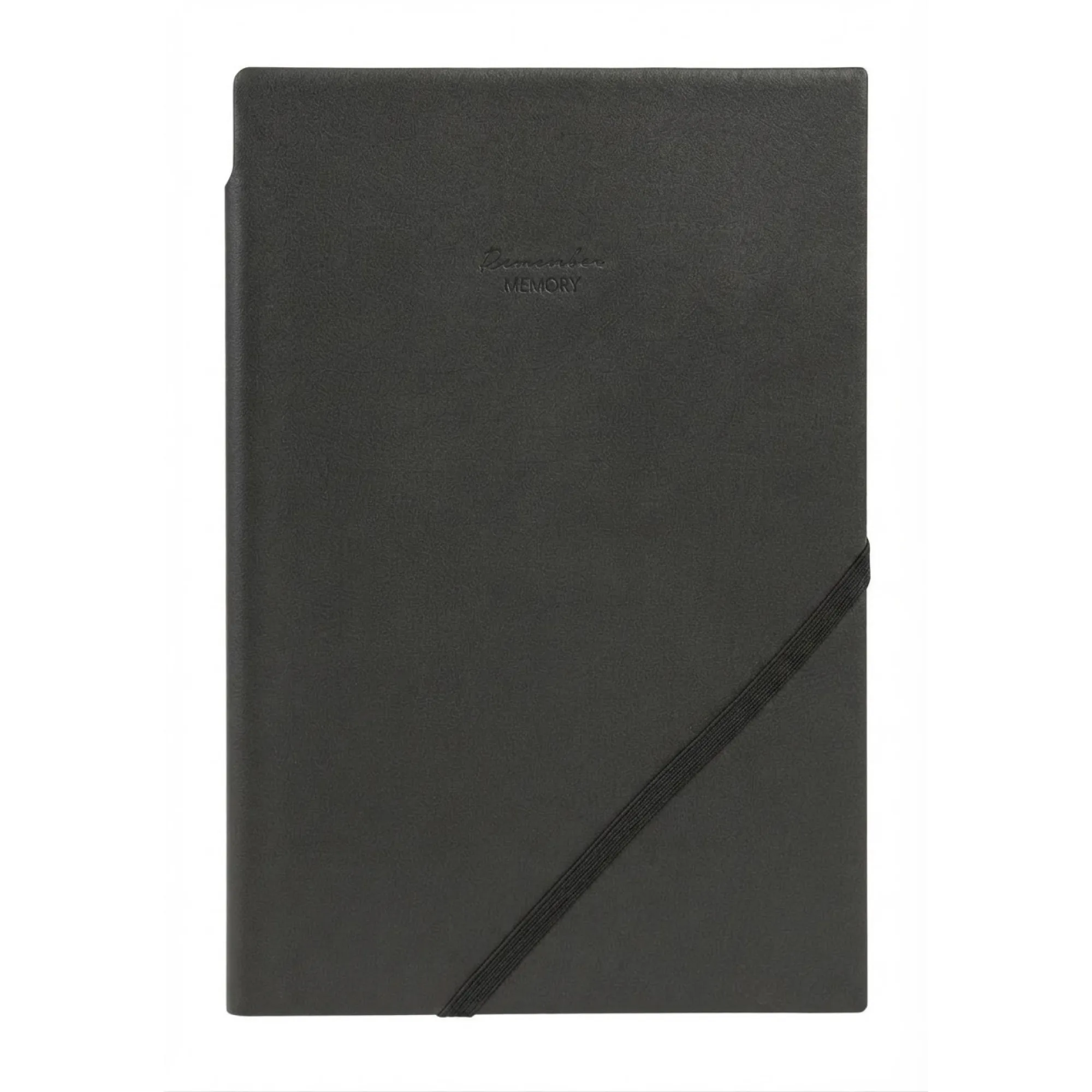 Deli 22215 A5/25K PU Faux Leather Notebook with Pen Loop and Elastic Strap thumbnail 5