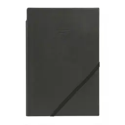 Deli 22215 A5/25K PU Faux Leather Notebook with Pen Loop and Elastic Strap thumbnail 1