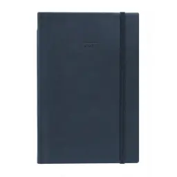 Deli 22215 A5/25K PU Faux Leather Notebook with Pen Loop and Elastic Strap thumbnail 7