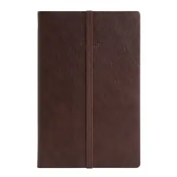 Deli 22215 A5/25K PU Faux Leather Notebook with Pen Loop and Elastic Strap thumbnail 8