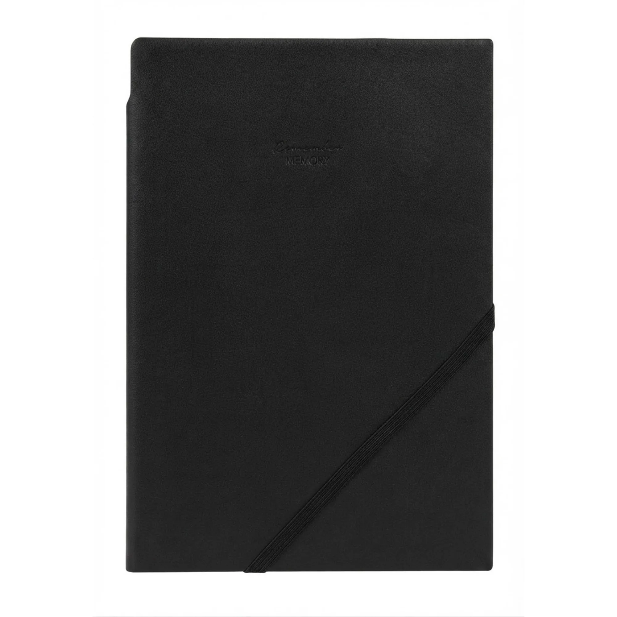 Deli 22215 A5/25K PU Faux Leather Notebook with Pen Loop and Elastic Strap thumbnail 6