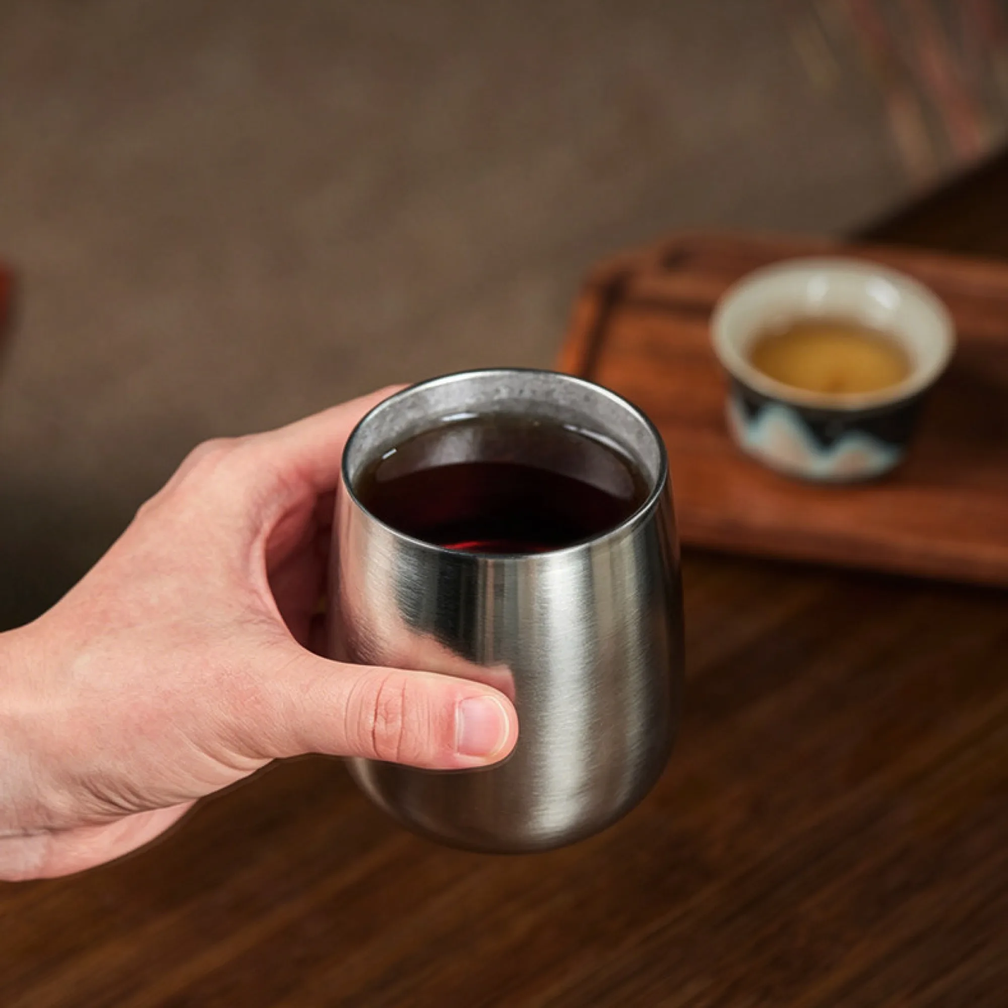 Pure Titanium Double-layer Cup 240ml thumbnail 5