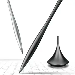 GNASEET GS-68 Inkless Metal Pen with Rotating Pen Holder thumbnail 2