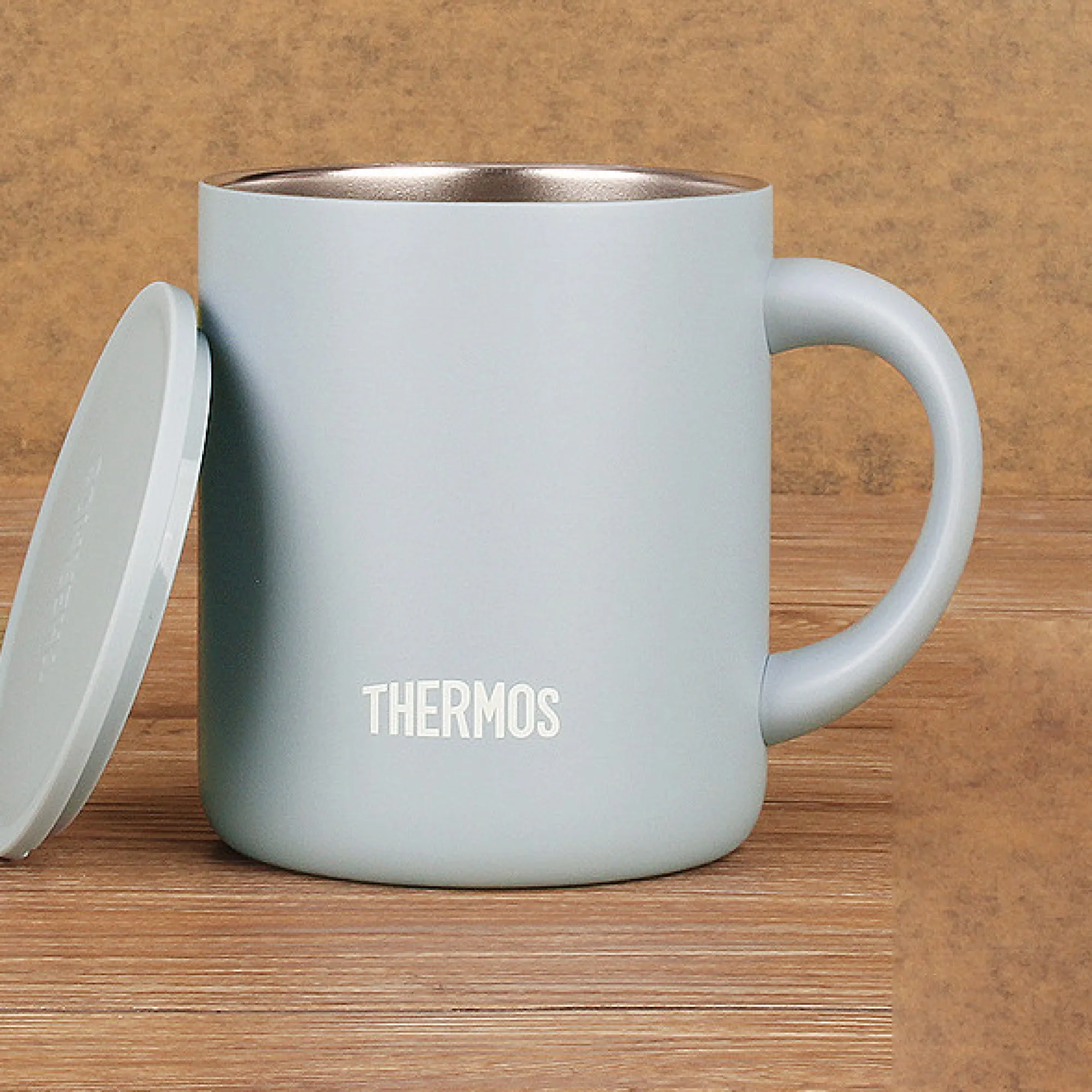 Thermos Insulated Coffee Mug with Lid and Handle thumbnail 12