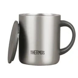 Thermos Insulated Coffee Mug with Lid and Handle thumbnail 1