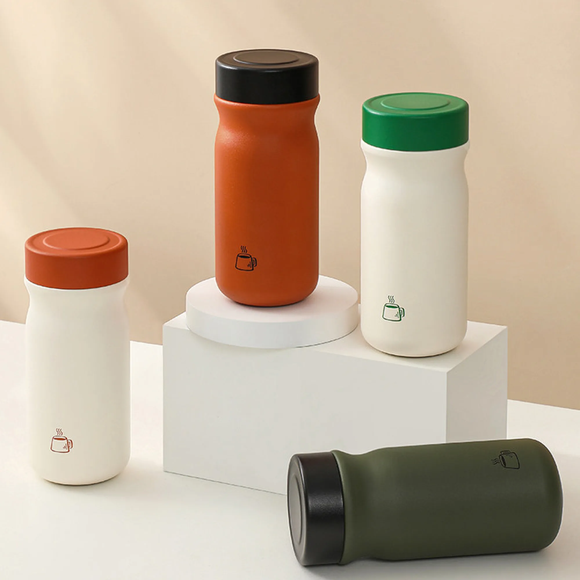 Insulated Tumbler with Tea Infuser, 320ml, Model TTH-BW063 thumbnail 2