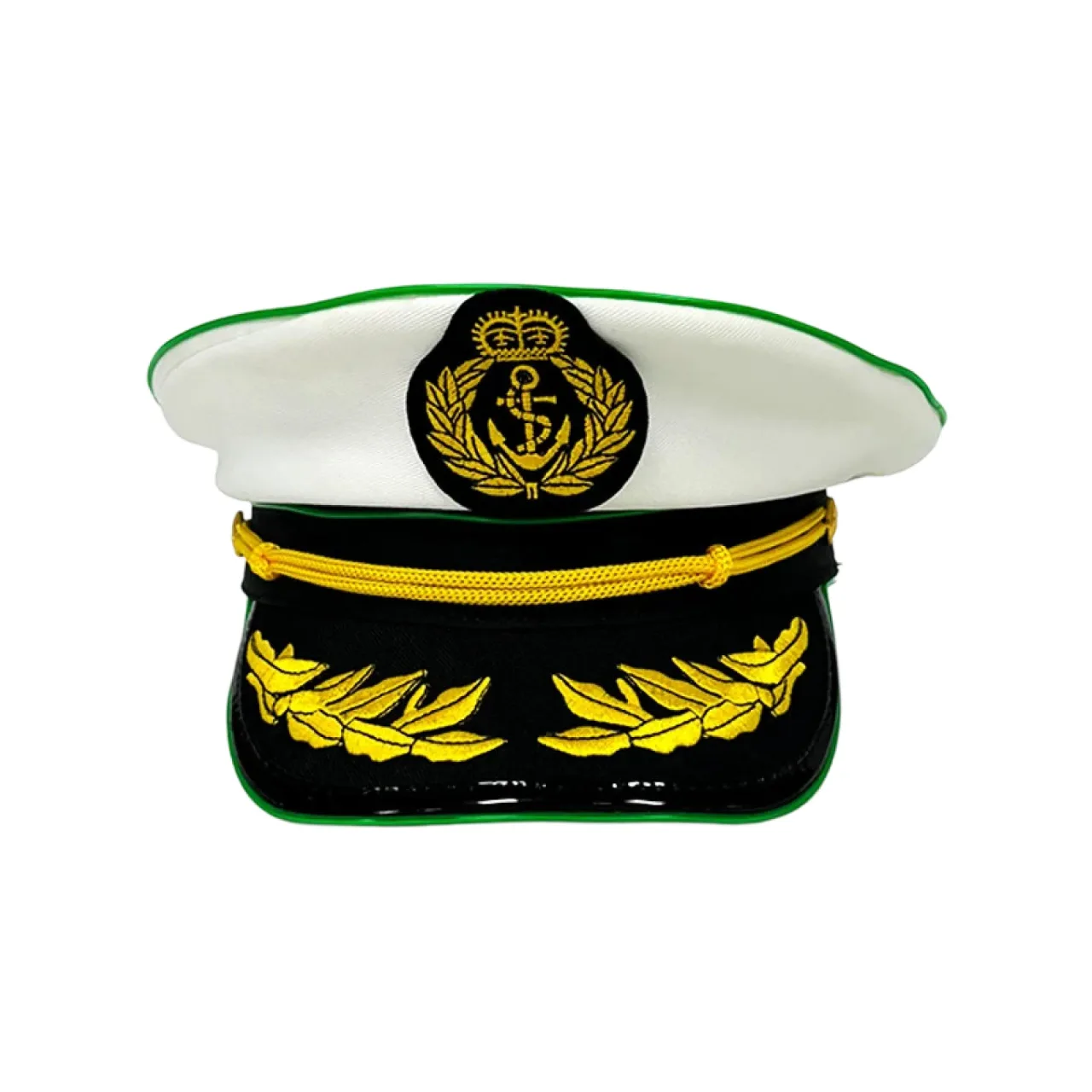 LED Light-up Sailor/Navy Cap with Embroidered Emblem