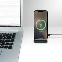 15W Magnetic Wireless Charging Foldable Phone Stand thumbnail 5