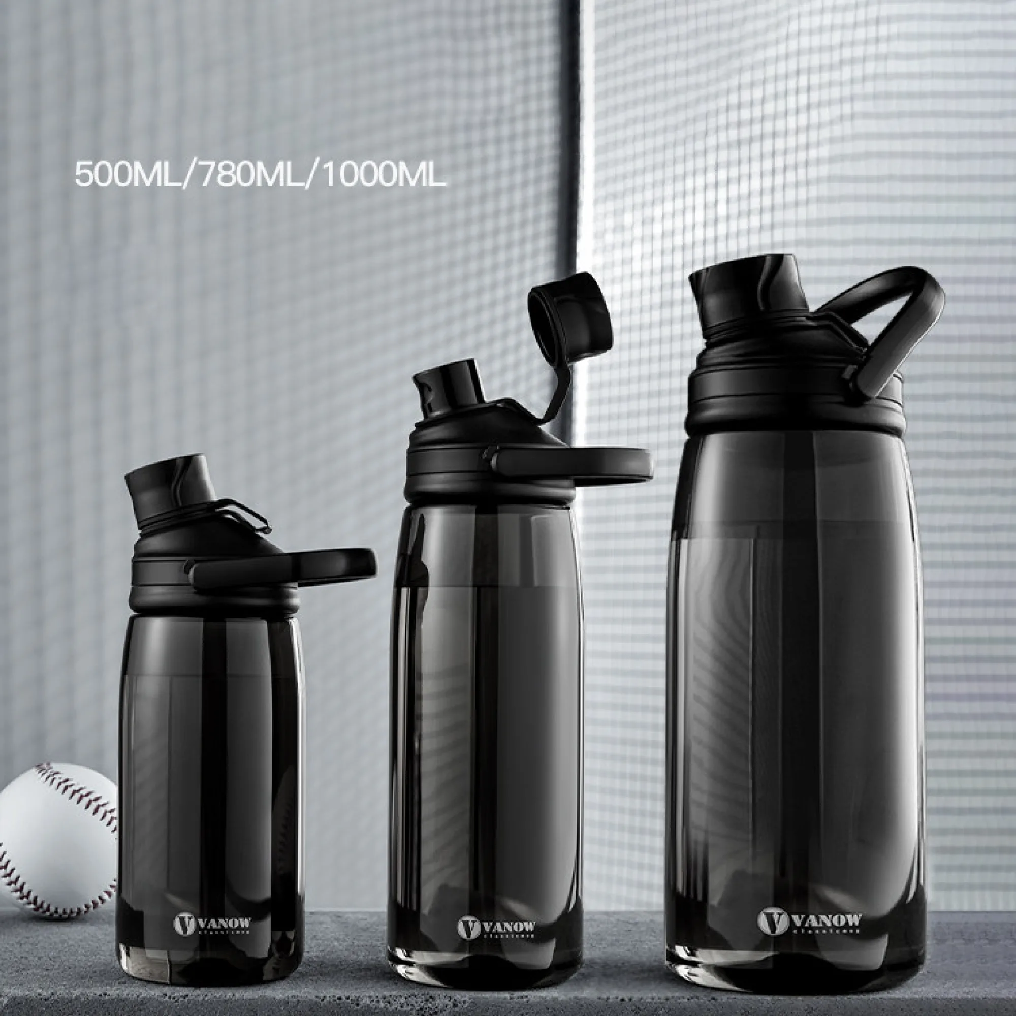 Vanow Tritan Sports Water Bottle with Direct Drinking Mouth thumbnail 6