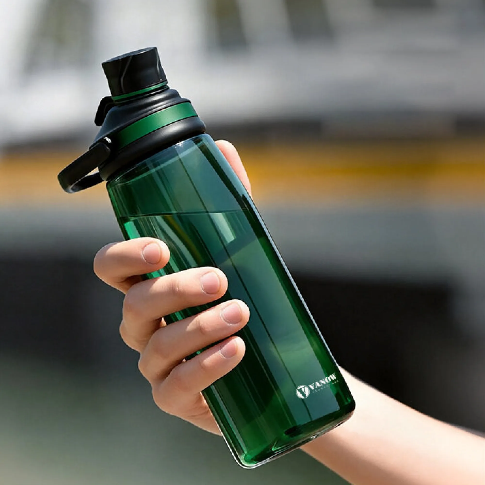Vanow Tritan Sports Water Bottle with Direct Drinking Mouth — View 1