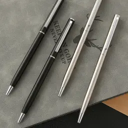 Metal Retractable Ballpoint Pen 0.5mm thumbnail 3