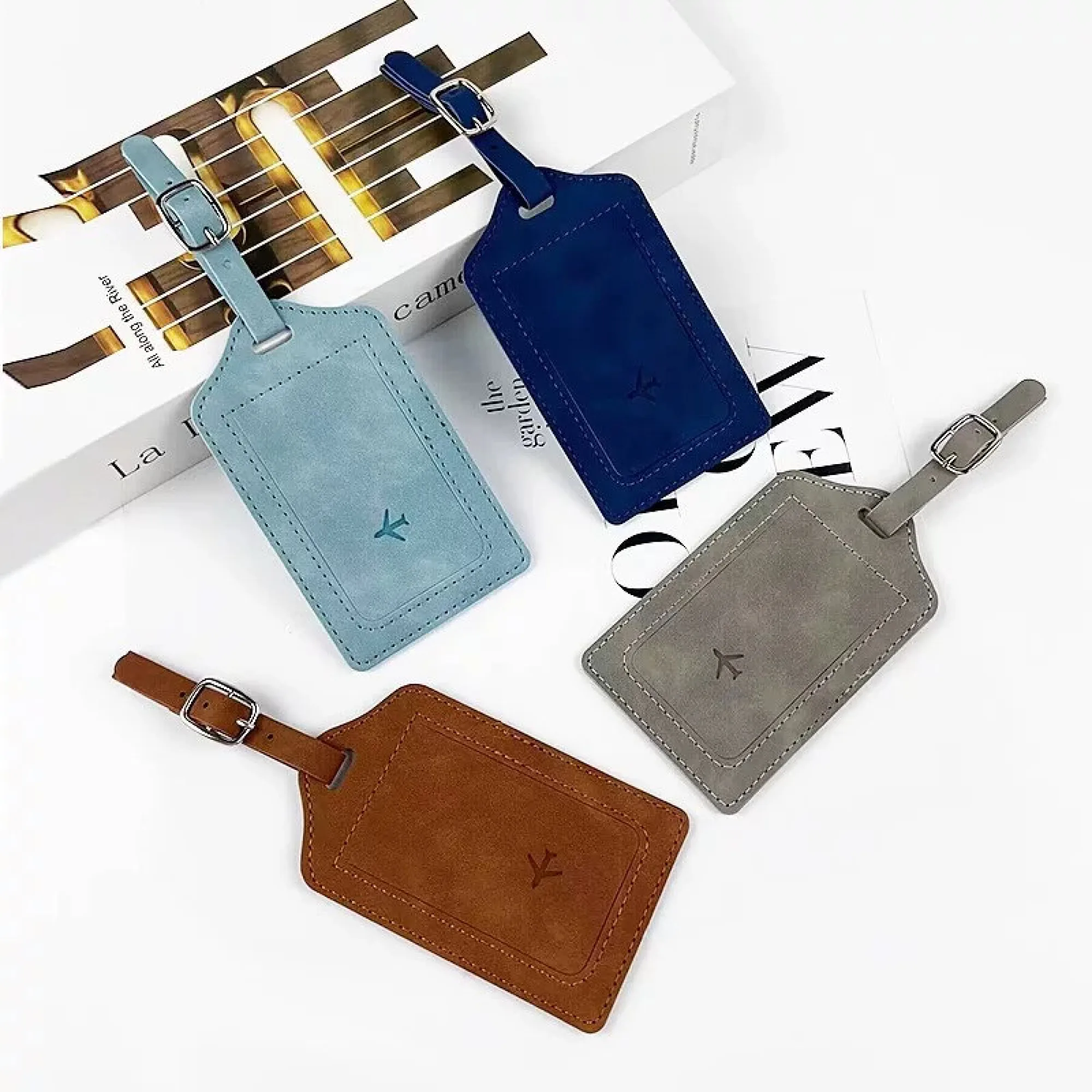 PU Luggage Tag and Passport Holder Set thumbnail 3