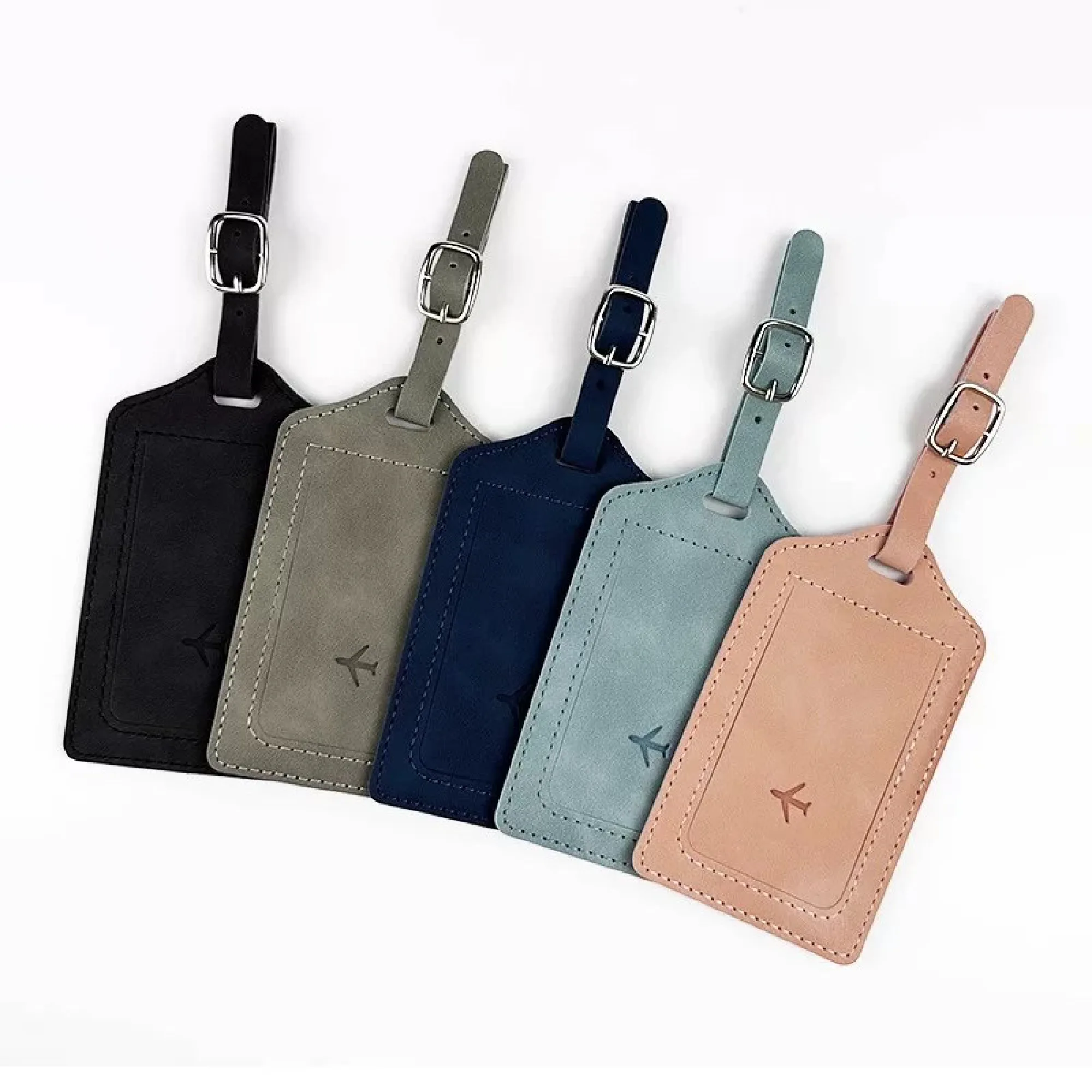 PU Luggage Tag and Passport Holder Set