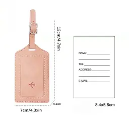 PU Luggage Tag and Passport Holder Set thumbnail 4