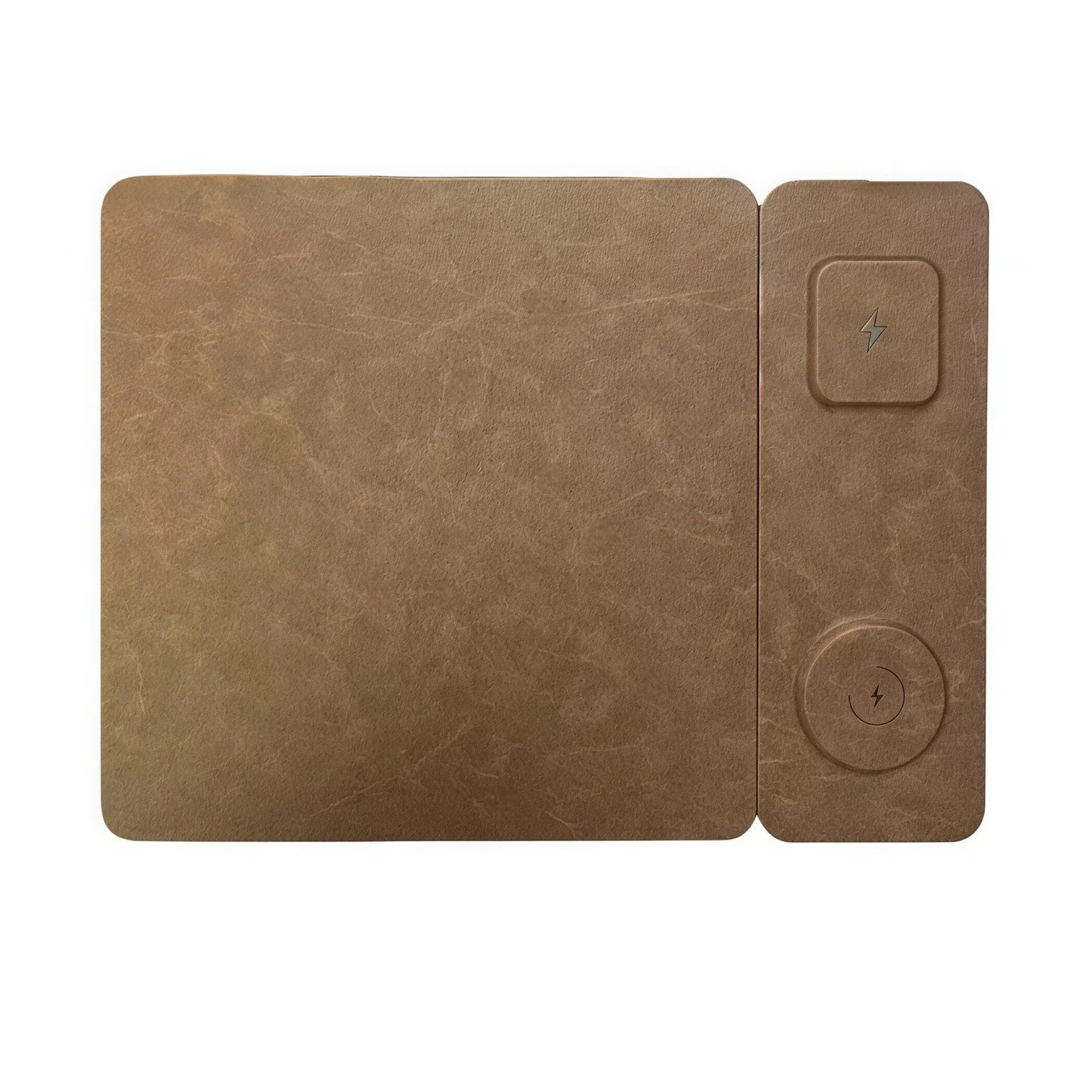 15W Dual Wireless Charging Mouse Pad with Magnetic Detachable Design